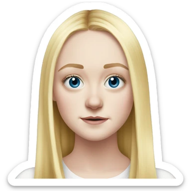 Dakota fanning now  sticker