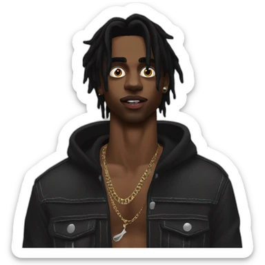 Vamp Era Playboi Carti sticker
