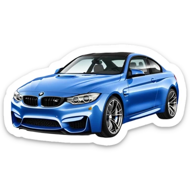 Bmw M4 sticker