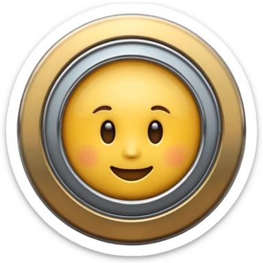  classic gear emoji modern professional design for business presentation sticker