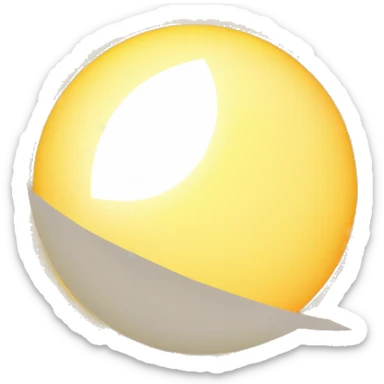 partial 90% solar eclipse with sun on left sticker