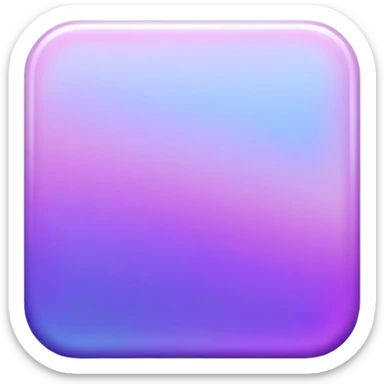 Iridescent pastel purple-violet-indigo-gradient formal elegant sophisticated cultured neat pretty beautiful nifty app icon sticker