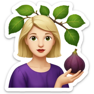 Sylvia plaths fig tree analogy sticker