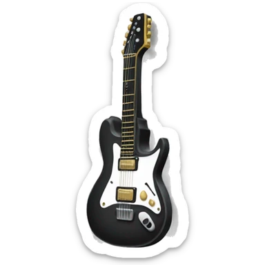 Electro guitar  sticker