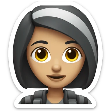 girl with dark hair driving a Cam-am Spyd sticker