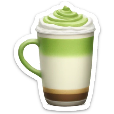 Matcha Latte sticker