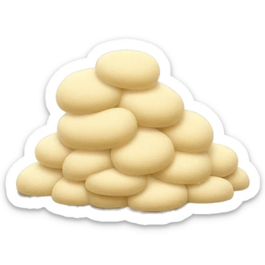 pile of yeast sticker