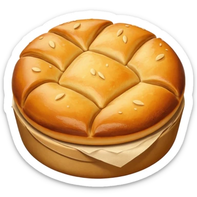 baked Dough without face  sticker