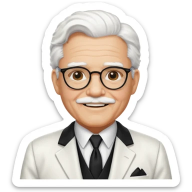 colonel sanders sticker