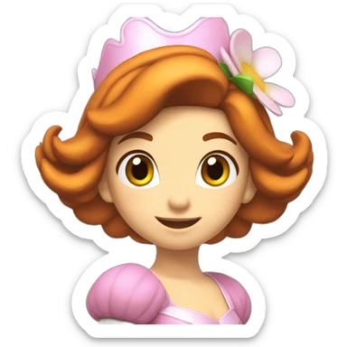 Princess Daisy from Mario Kart sticker