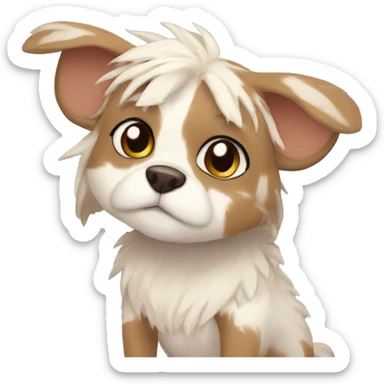 Cute Bagbean by griffsnuff sticker