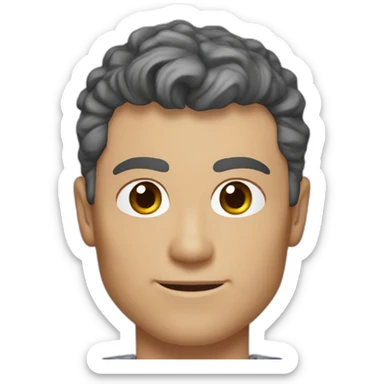 Jean claude van damme de joven sticker