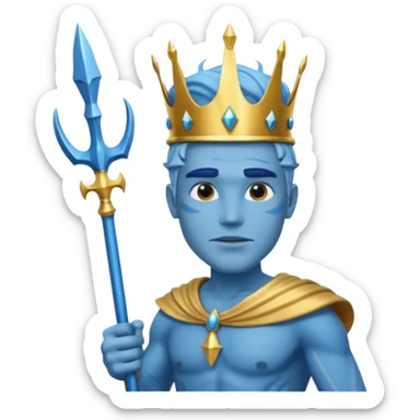 atlantis man OF THE SEA sticker