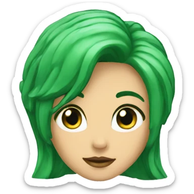 vert emeraude sticker