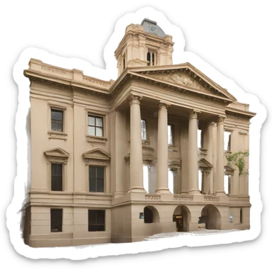 adelaide town hall 128 king william st sticker