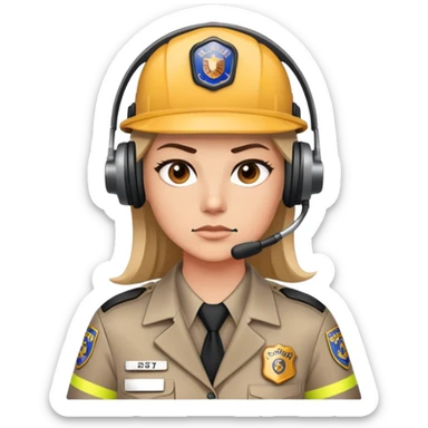 911 dispatcher  sticker