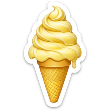 corn ice cream sticker