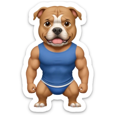 When American bully T-shirt sticker