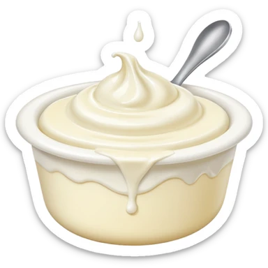Curd emoji sticker