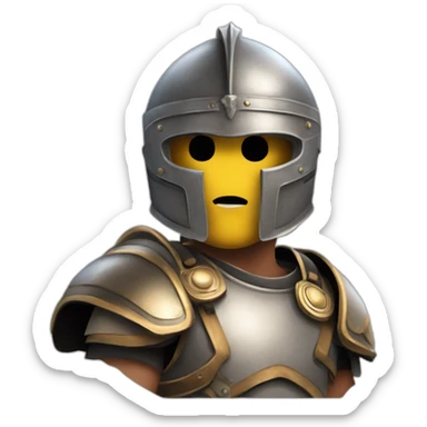 Paul Mescal hot wearing a gladiator helmet sticker