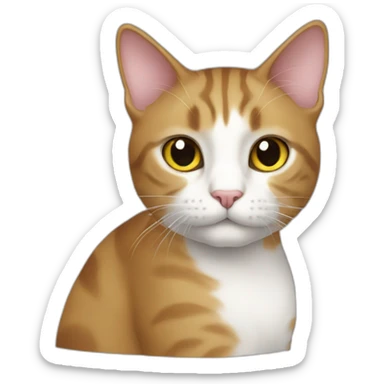 cad cat sticker