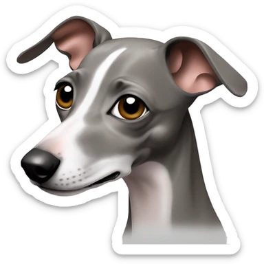 italian greyhound sticker