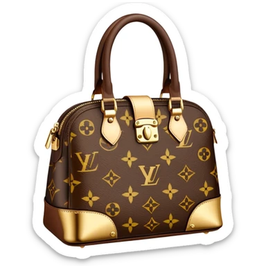 LV bag sticker