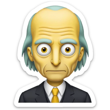 Mr burns  sticker