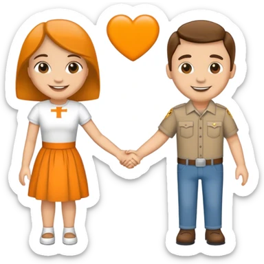 When Indiana loves Tennessee sticker