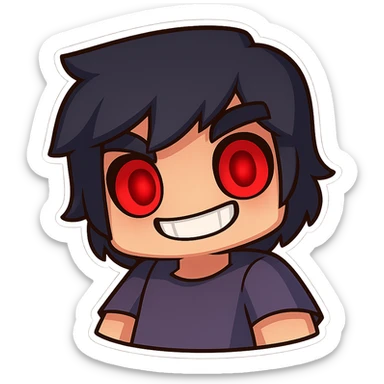 Extract only the girl's face from the image, keeping the same chibi stickers cartoon style and quality, with a transparent background. sticker