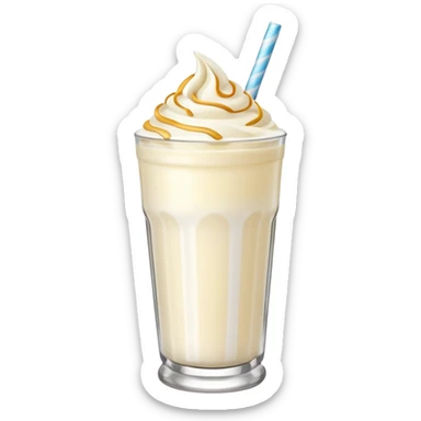 Milkshake sticker