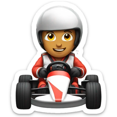 Karting sticker