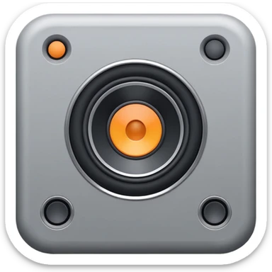 mac os icon speaker volume sticker