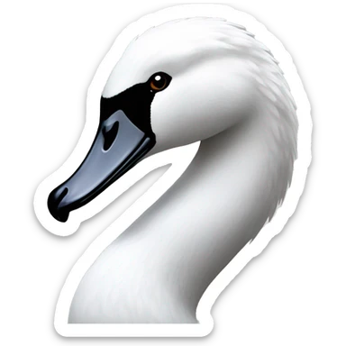 Swan draught can sticker