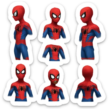 Spiderman copyable sticker