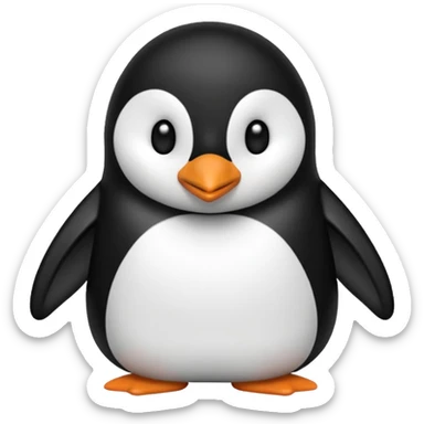 Hazme un emoji de un pingüino que esté dando un pulgar hacia arriba sticker
