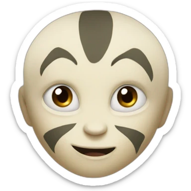 momo from avatar the last airbender sticker