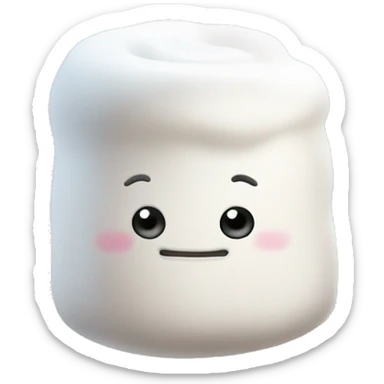marshmallow  sticker