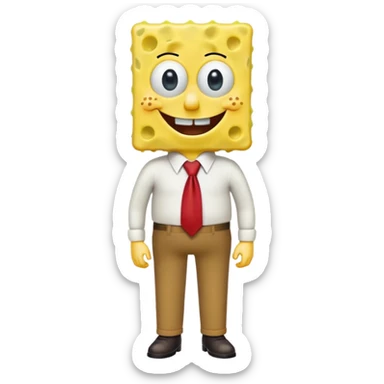 SpongeBob SquarePants 1999 sticker