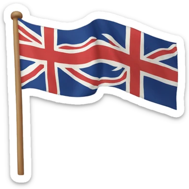 Hawaiian flag emoji sticker
