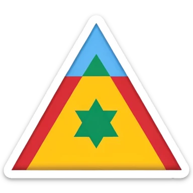 Amazigh berber flag emoji sticker