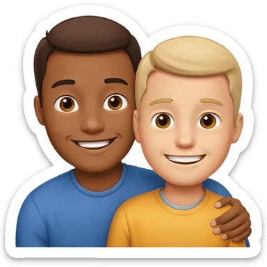I want dad and son emoji download  sticker
