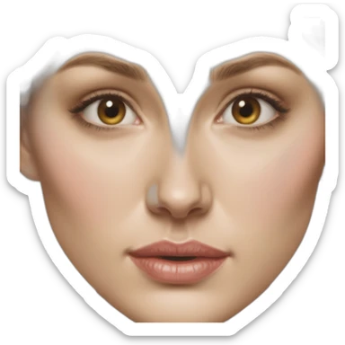 woman's abdomen art school scheme anatomy of body art Natalie Portman sticker