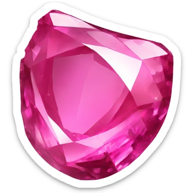 pink tourmaline sticker