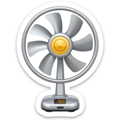 Spinning Fan Air sticker