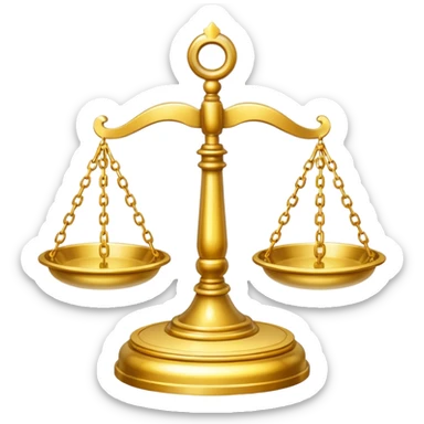 give me a gold scale sticker