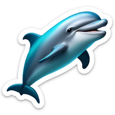 comman Dolphin sticker