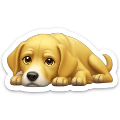 Yellow Dog sticker