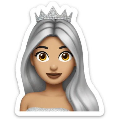 Kylie Jenner as a princess sticker