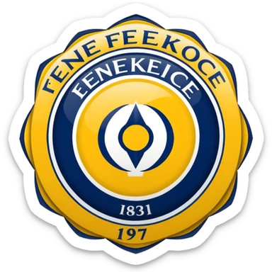 fenerbahce logo sticker
